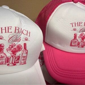 NWT- Set of Bachelorette Party Trucker Hats/ 8 hats total price for all! Bride